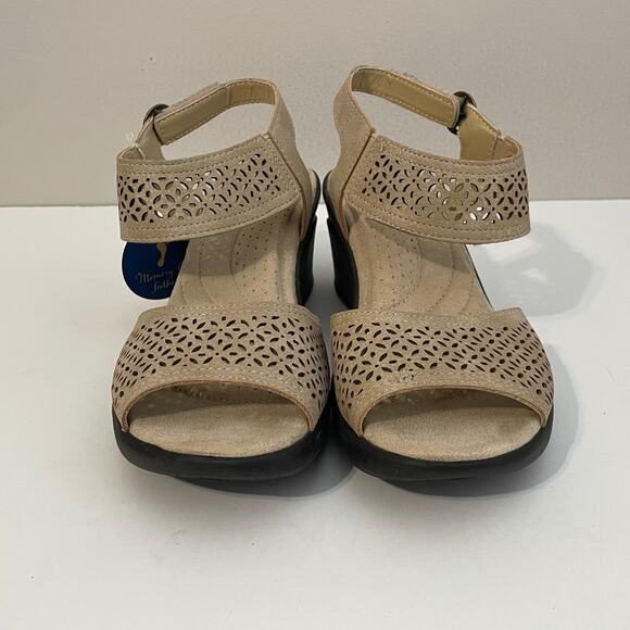 JBU By Jambu Slingback Sandals Toledo Morocco Tan Vegan Leather Women's Size 6M - Picture 5 of 13